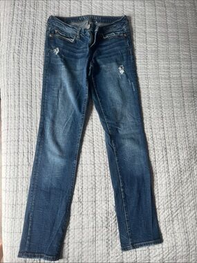 Aeropostale Skinny Jeans size 2 Shirt Distressed